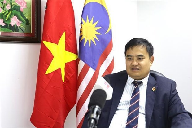 El consejero comercial de Vietnam en Malasia, Nguyen Phu Cuong (Fotografía: VNA)