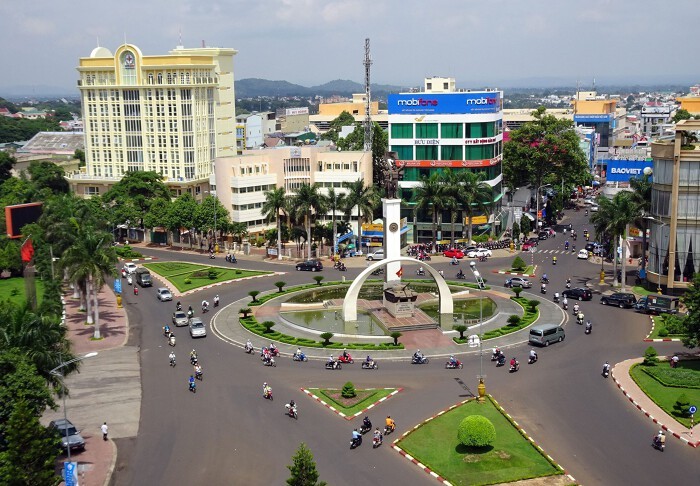 Ciudad de Buon Ma Thuot, en la provincia de Dak Lak (Fotografía: baodautu.vn)