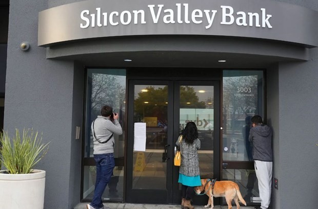 La sede del banco Silicon Valley en Santa Clara, California, el 10 de marzo. (Fotografía: The New York Times)