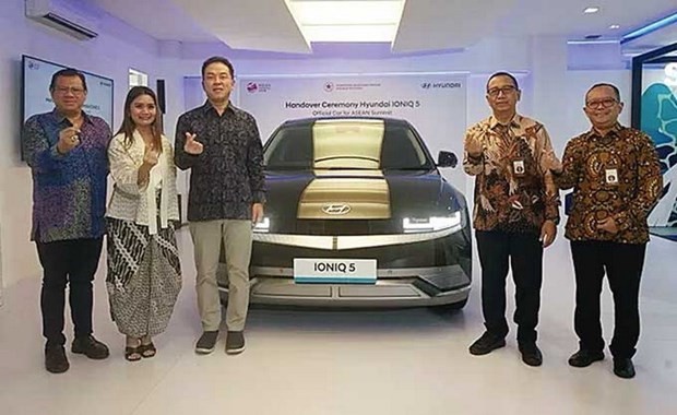 PT Hyundai Motors Indonesia entrega 117 Ioniq 5 para medio de transporte oficial en la 42 Cumbre de la Asean. (Fotografía: Hyundai Motor Company)