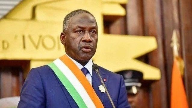 El presidente de la Asamblea Nacional de Costa de Marfil, Adama Bictogo. (Fotografía: Africa Press)