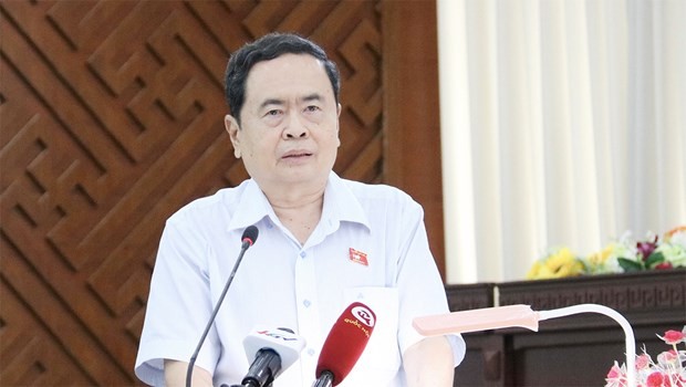 El vicepresidente permanente de la Asamblea Nacional de Vietnam, Tran Thanh Man (Fotografía: quochoi.vn)