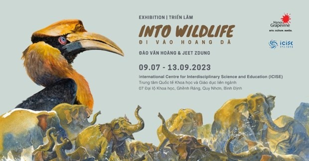 Exposición "Into Wildlife" (Fotografía: vnmedia.vn)