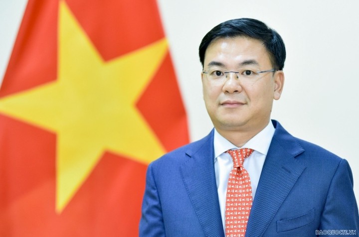 El nuevo embajador vietnamita en Japón, Pham Quang Hieu (Fotografía: VNA)