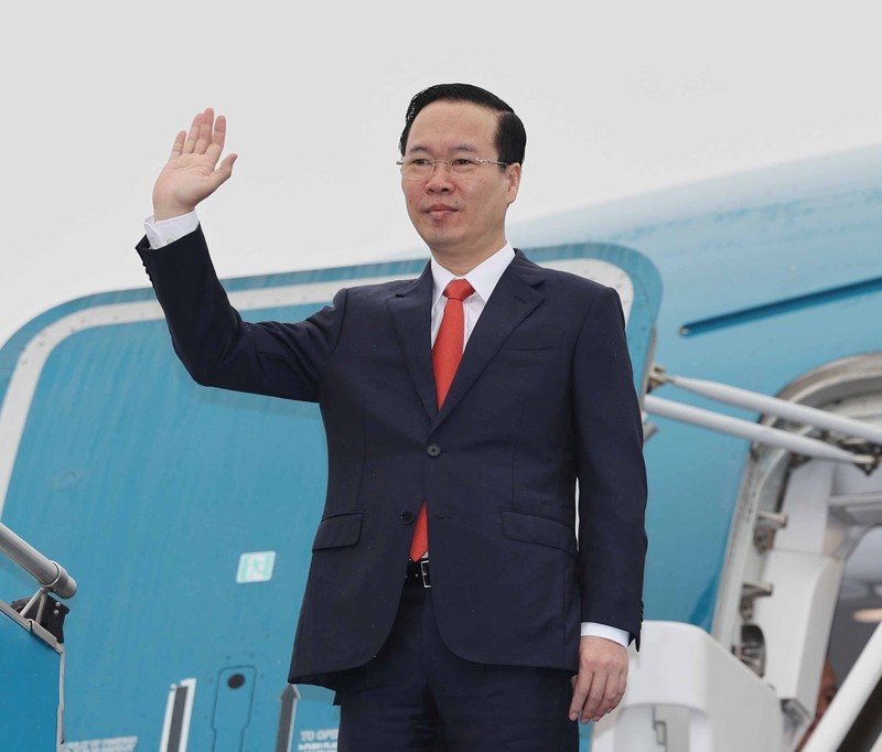 El presidente de Vietnam, Vo Van Thuong. (Fotografía: VNA)