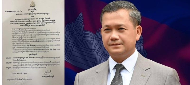 Hun Manet es nombrado el primer ministro de Camboya.