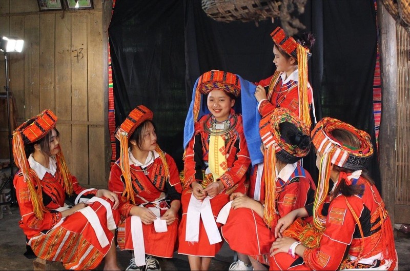 Belleza cultural de la etnia Pa Then se presentará en el festival. (Fotografía: hanoimoi.vn)