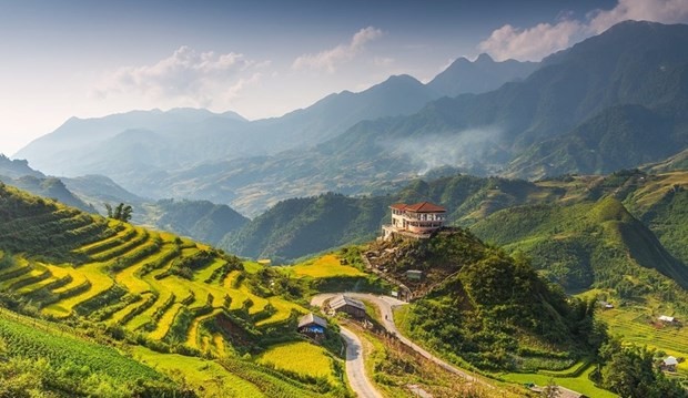 La valle Muong Hoa, en el distrito de Sapa, en la provincia de Lao Cai (Fotografía: Centro de Información de Turismo)