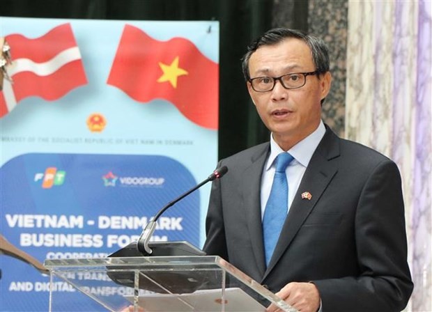 El embajador de Vietnam en Dinamarca, Le Thanh Nghi. (Fotografía: VNA)