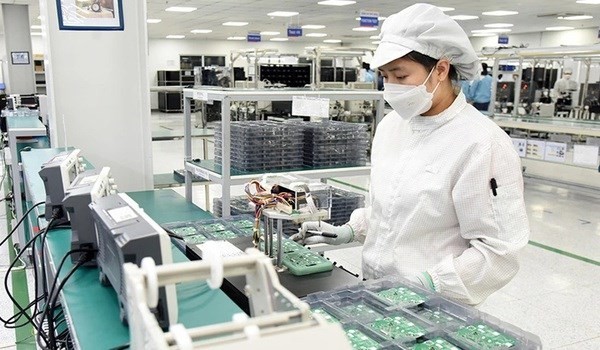 Línea de producción de componentes electrónicos de Bumjim Electronics Vina Co., Ltd. 