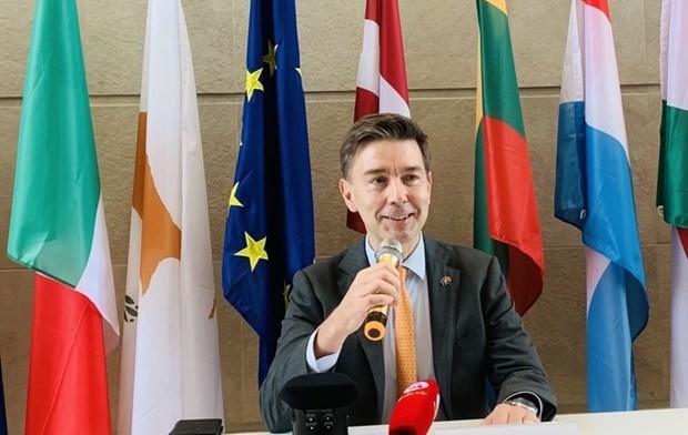 Julien Guerrier, embajador de la Unión Europea en Vietnam (Fotografía: dantri.com.vn)