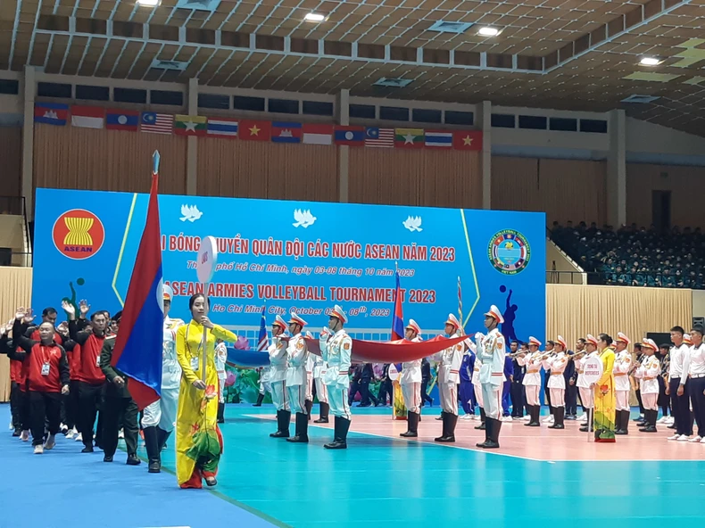 Inauguran en Vietnam Torneo Militar de Voleibol Masculino de la Asean 2023