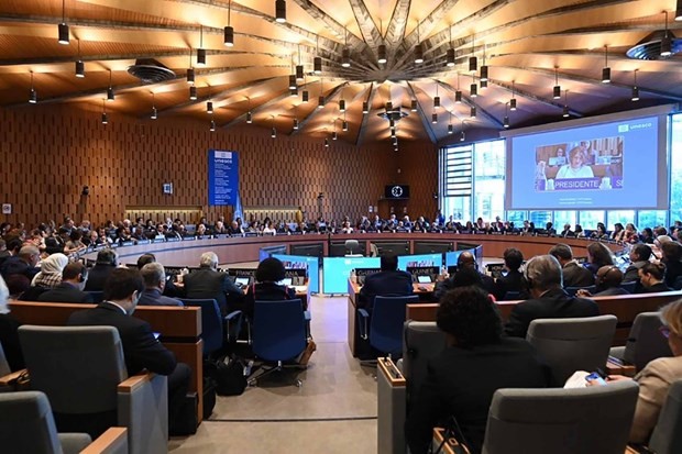 La sesión inaugural de la 217 Reunión del Consejo Ejecutivo de la Unesco. (Fotografía: Unesco)