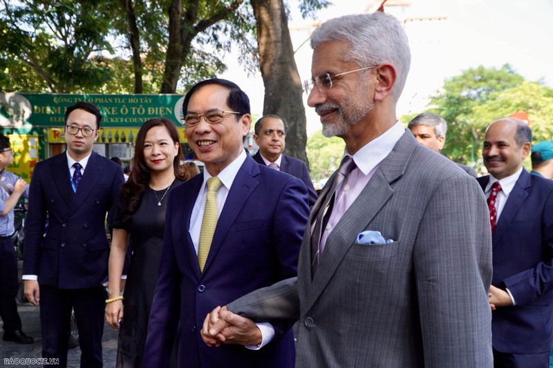 El ministro de Relaciones Exteriores de la India, S. Jaishankar, realiza una visita oficial a Vietnam del 15 al 17 de octubre, por invitación de su par vietnamita, Bui Thanh Son.