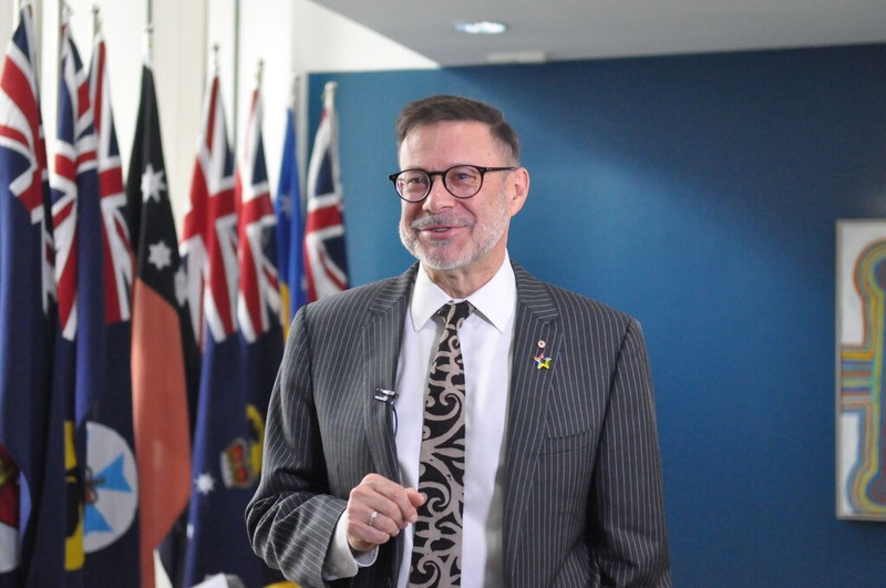 El embajador de Australia en Vietnam, Andrew Goledzinowski (Fotografía:VNA)