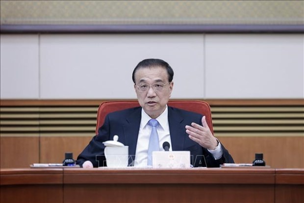 Ex primer ministro chino Li Keqiang (Fotografía: Xinhua/ VNA)