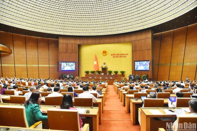 Debate Parlamento de Vietnam distintos borradores de leyes