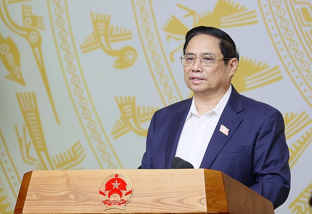 Primer ministro Pham Minh Chinh preside sesión sobre reforma administrativa (Fotografía: VTV)