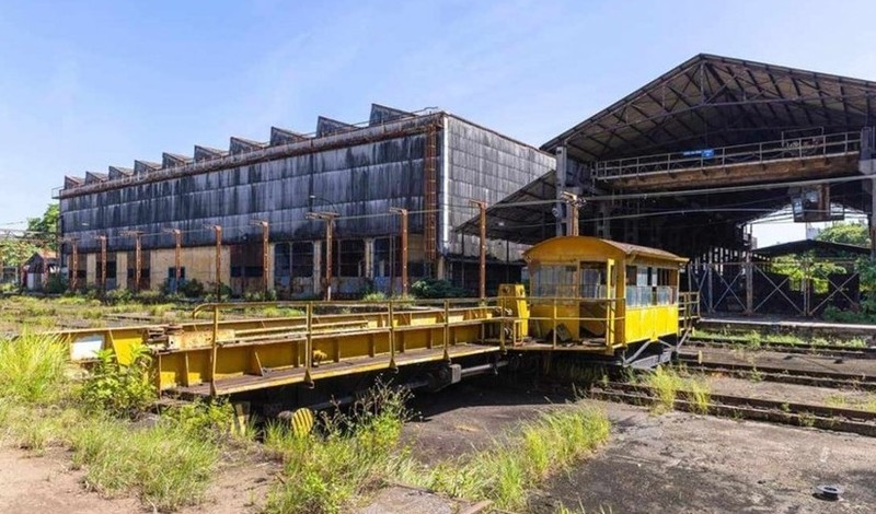 Fábrica de trenes Gia Lam (Fotografía: Internet)