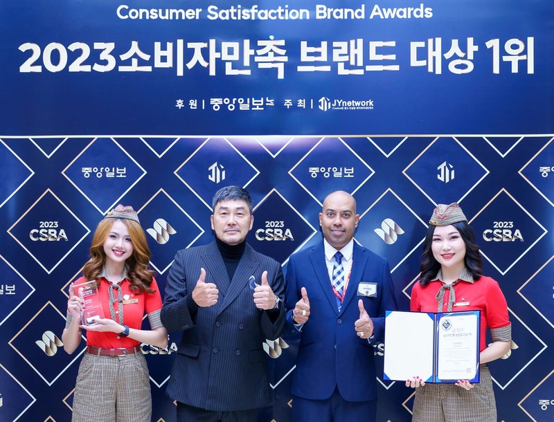 Vietjet nombrada marca aérea líder por clientes surcoreanos en 2023 (Fotografía: VNA)