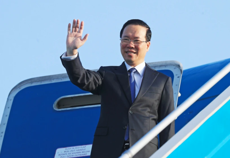 El presidente de Vietnam, Vo Van Thuong. (Fotografía; VNA)