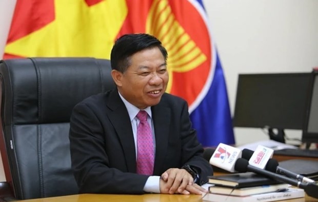 El embajador de Vietnam en Camboya, Nguyen Huy Tang (Foto: VNA)
