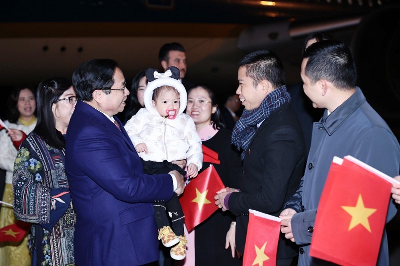 El primer ministro de Vietnam, Pham Minh Chinh, llega a Ankara para iniciar una visita oficial a Turquía. (Foto: baochinhphu.vn)