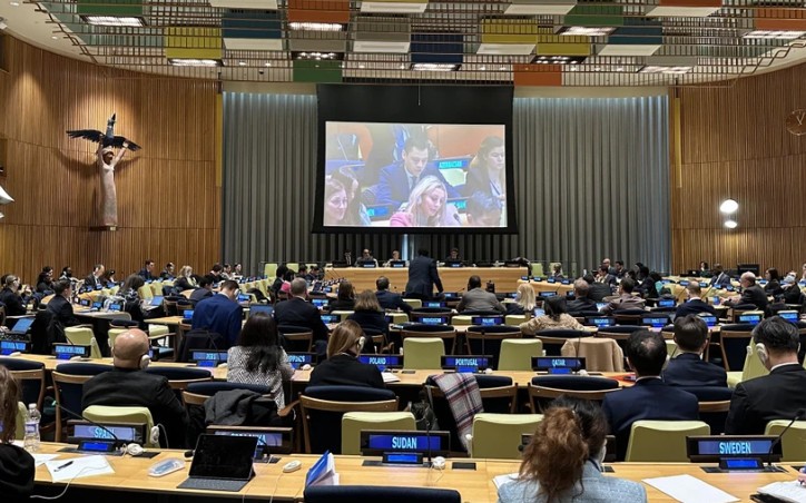 Una reunión de la Asamblea General de las Naciones Unidas (Foto: VNA)