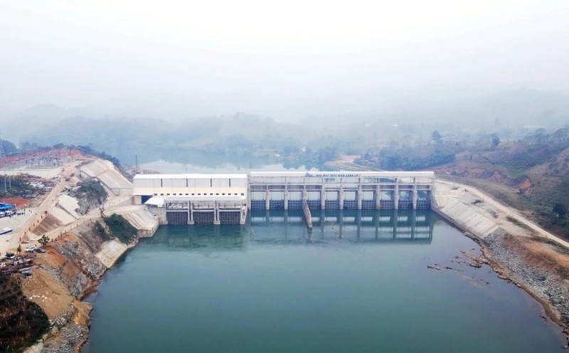 La central hidroeléctrica de Song Lo 7 (Foto: VNA)