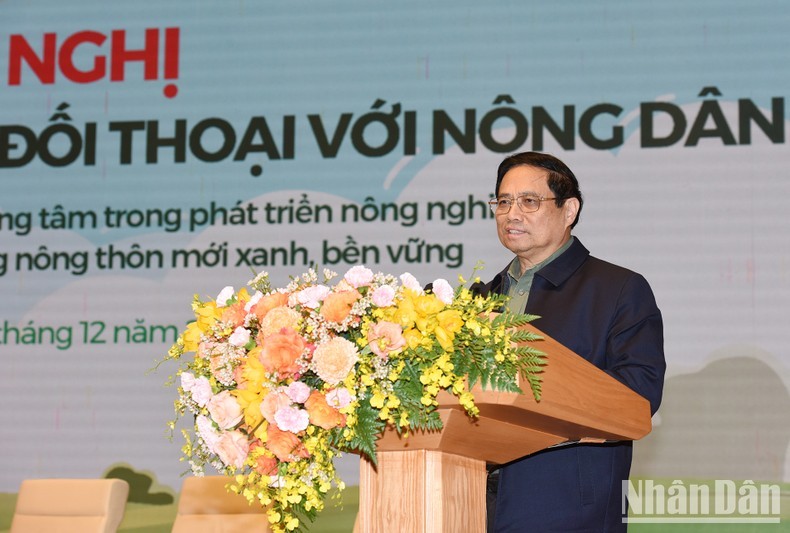 El primer ministro de Vietnam, Pham Minh Chinh, en el evento.