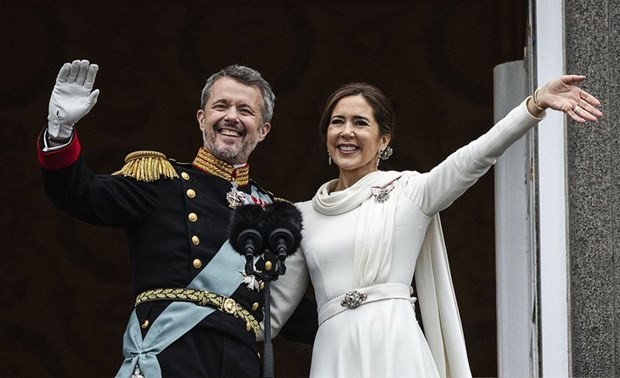El rey Federico X y la reina María de Dinamarca. (Foto: AFP)