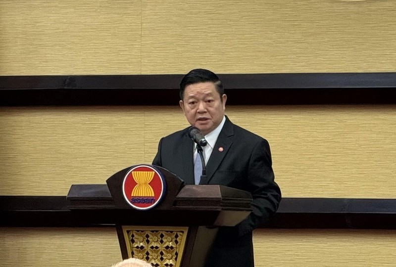 El secretario general de la Asean, Kao Kim Hourn. (Foto: VNA)