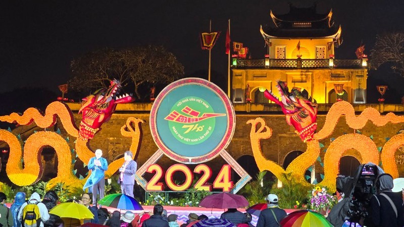 El evento se celebra en la Ciudadela Imperial de Thang Long, Hanói.