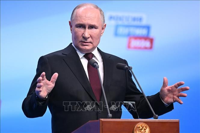 El presidente de Rusia, Vladimir Putin (Foto: AFP/VNA)