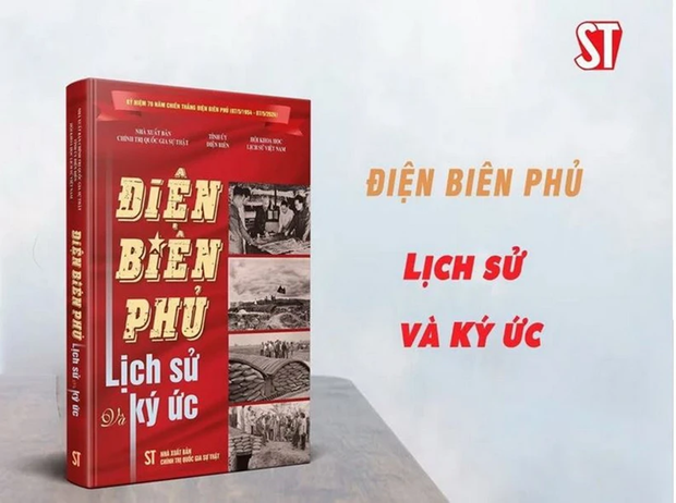El libro “Dien Bien Phu – Historia y memorias” (Foto: VNA)