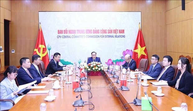 La parte de Vietnam en la reunión (Foto: VNA)