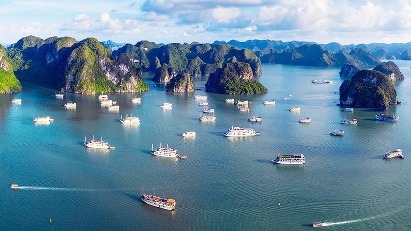 La bahía de Ha Long.