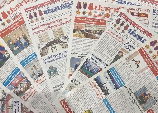 Los medios laosianos destacan la victoria de Dien Bien Phu (Foto: VNA)