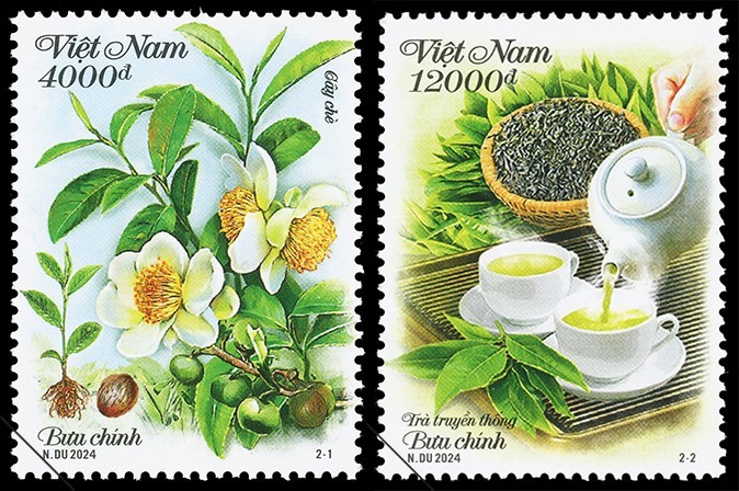 Las muestras de sellos (Foto: congthuong.vn)