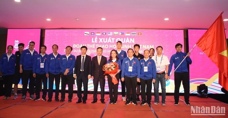 Un total de 138 atletas vietnamitas participarán en los XIII Juegos Escolares de Asean.