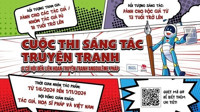 Instituto Francés organiza concurso de creación de cómics para artistas vietnamitas