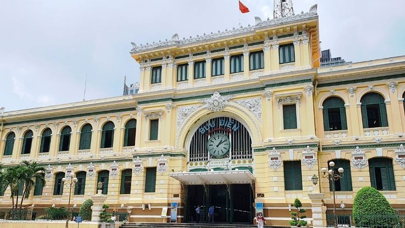 La Oficina Central de Correos, un destino turístico en Ciudad Ho Chi Minh. (Foto: Centro de promoción turística de Ciudad Do Chi Minh)