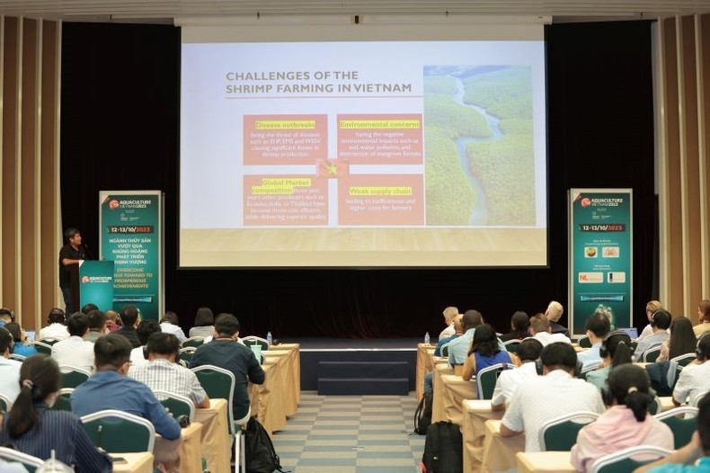 Exposición internacional de la industria pesquera en Vietnam atrae a más de 20 países y territorios