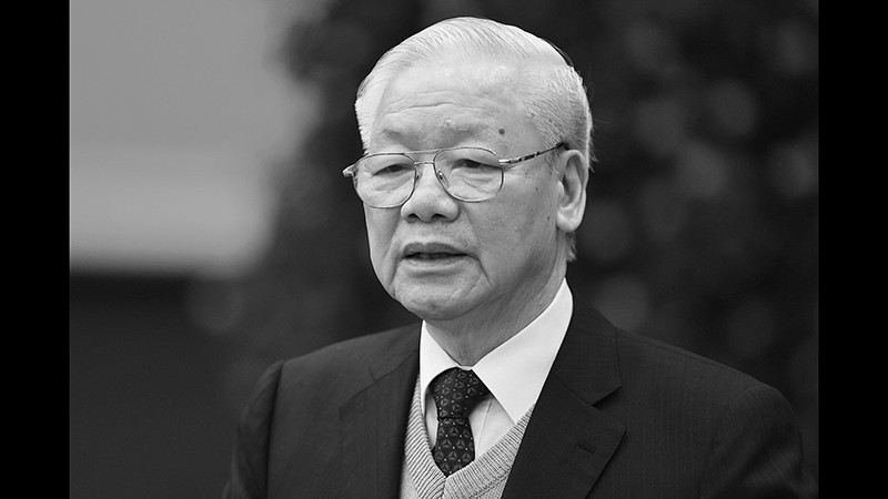 El querido secretario general del PCV, Nguyen Phu Trong.