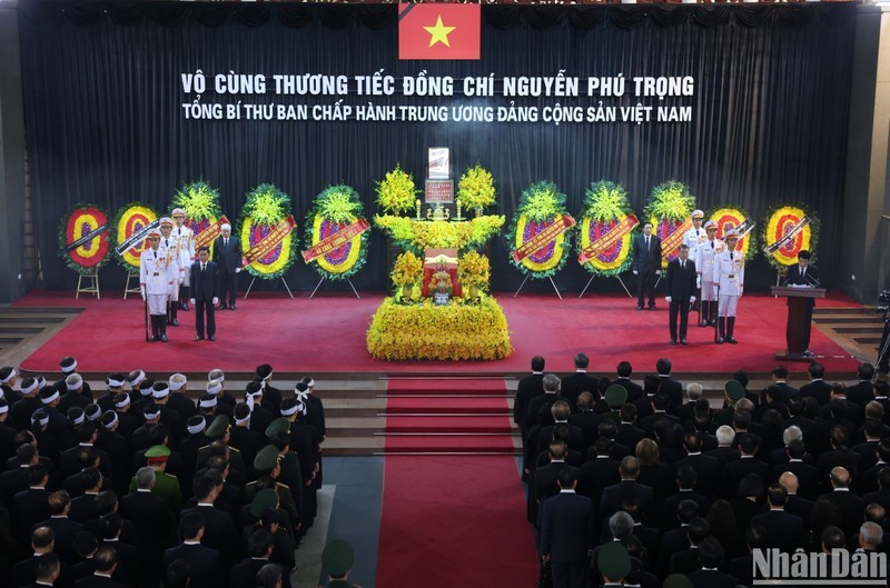 Mensaje de agradecimiento del Comité Funerario de Estado y de la familia del secretario general Nguyen Phu Trong