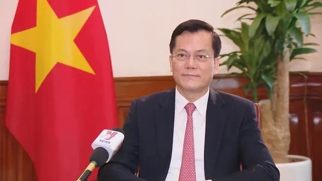 El viceministro de Relaciones Exteriores y presidente de la Comisión Nacional de Vietnam para la Unesco, Ha Kim Ngoc. (Foto: VNA)