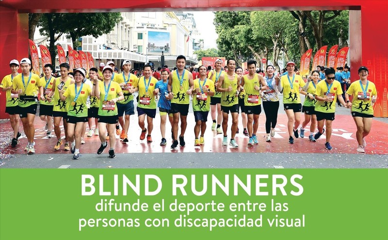 Blind Runners difunde el deporte entre las personas con discapacidad visual