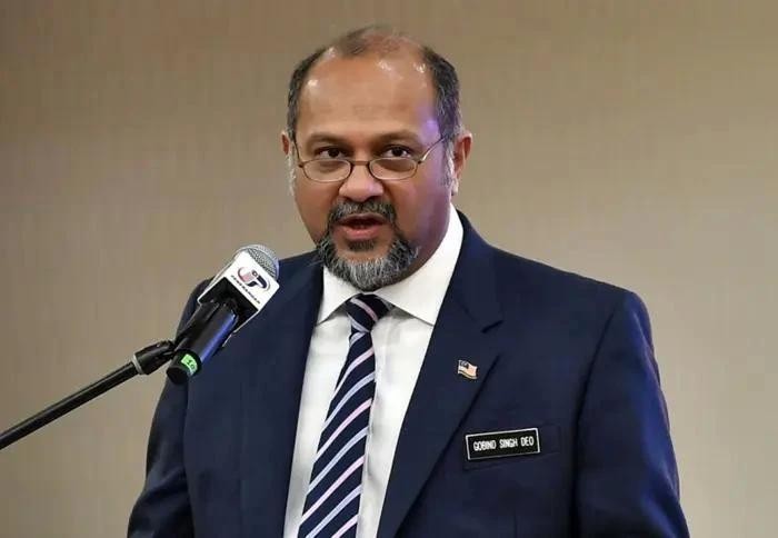 El ministro de Digital de Malasia, Gobind Singh Deo (Foto: thestar.com.my)