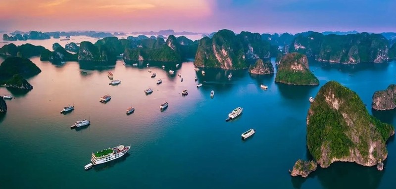 La bahía de Ha Long, en la provincia norteña de Quang Ninh. (Foto: tienphong.vn)