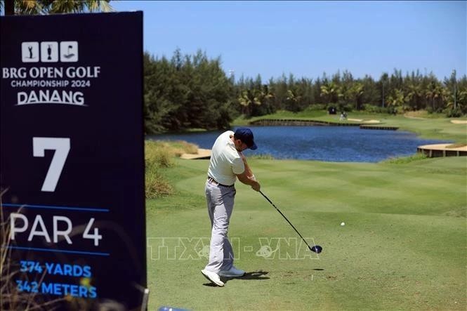 En el BRG Open Golf Championship Danang 2024 (Foto: VNA)